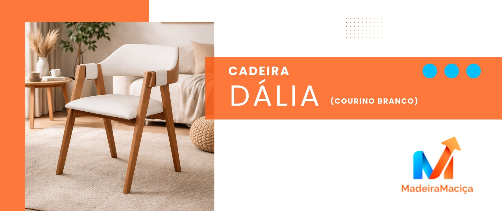 Cadeira Dalia Courino Branco